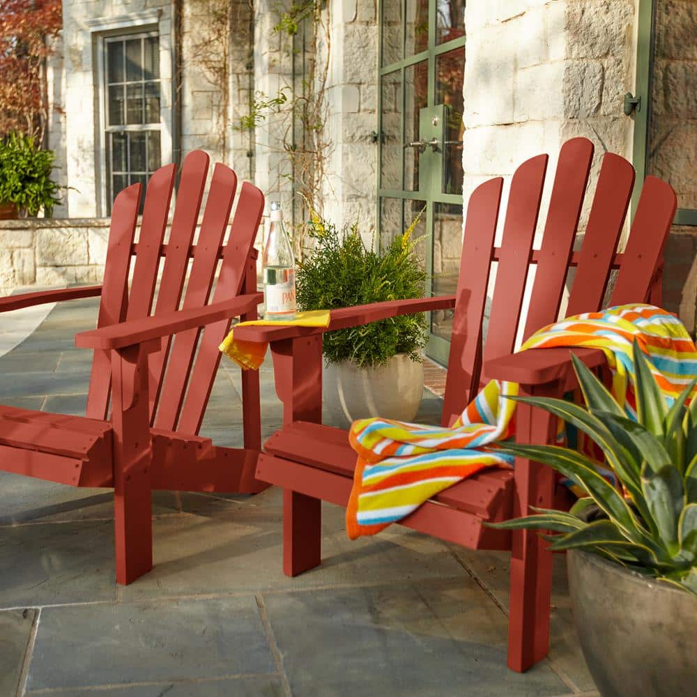 BEHR 1 gal. Redwood Solid Color Oil-Latex Exterior Wood Stain (2)