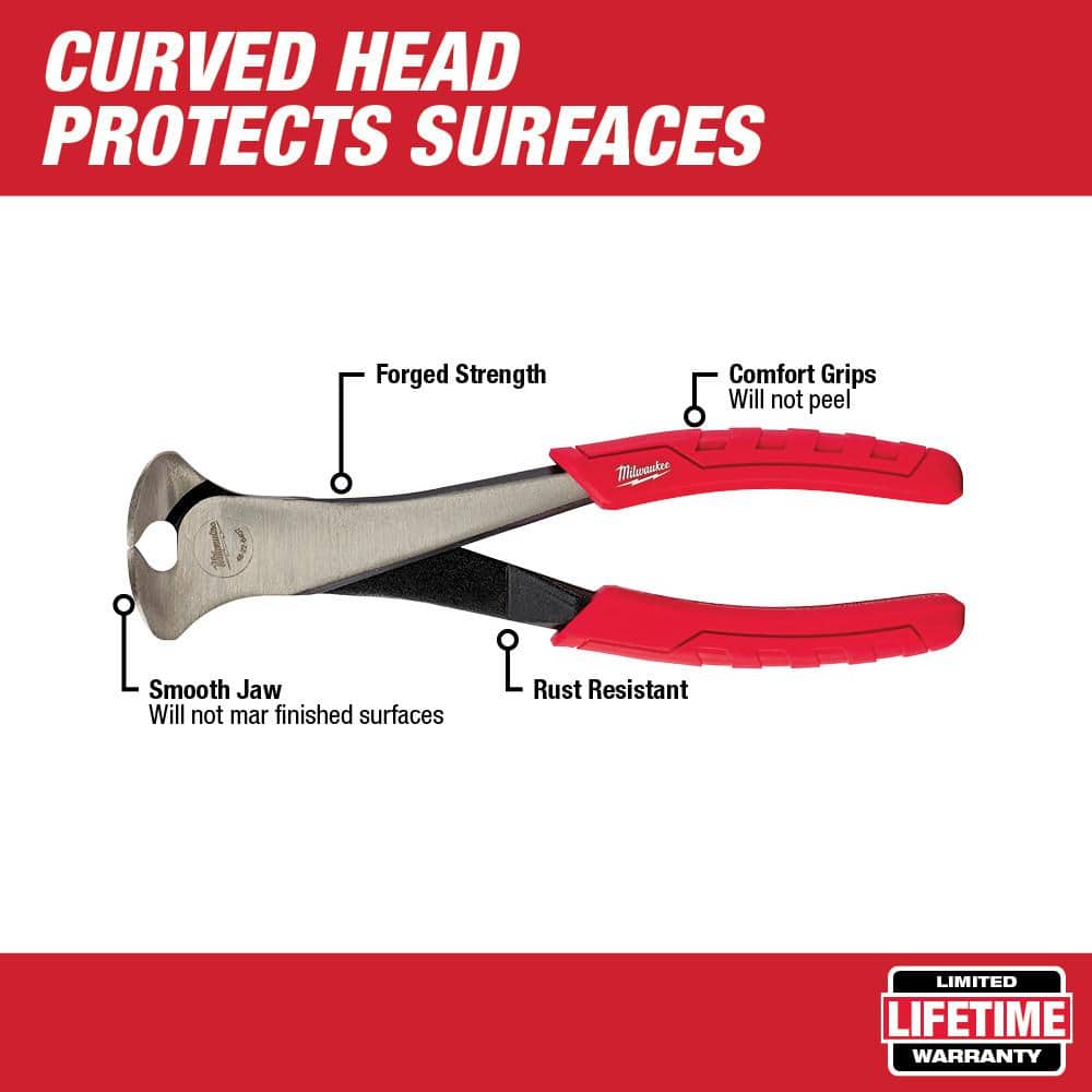 Milwaukee Mini Flush Cutting Pliers and Nipping Pliers (3)