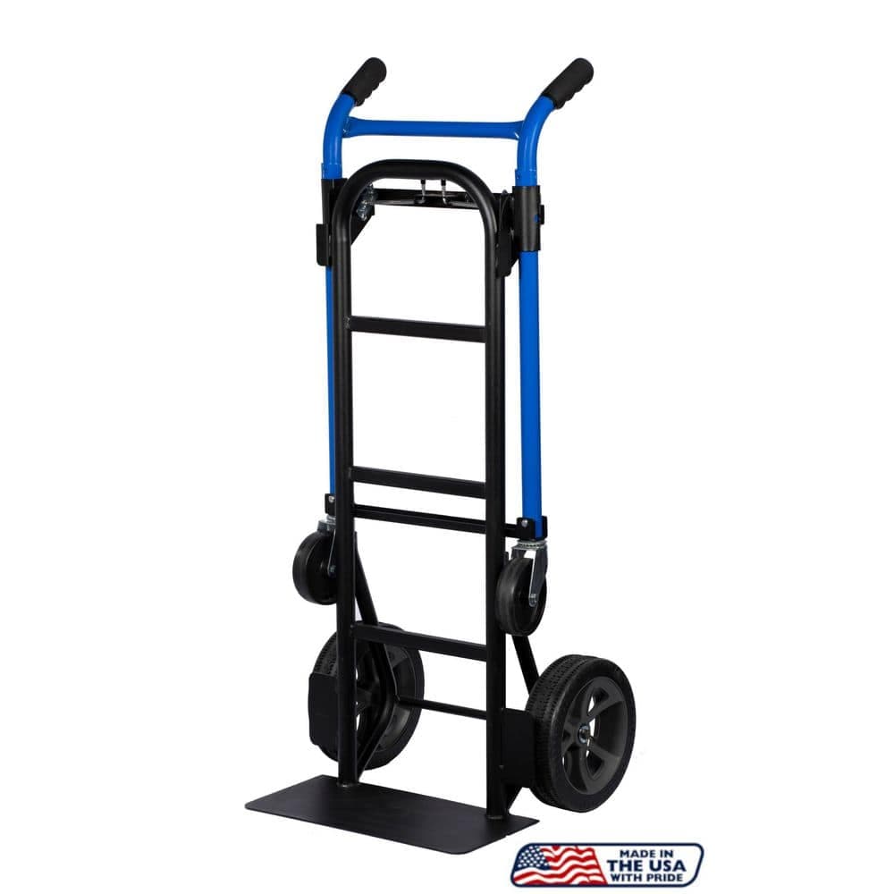HARPER 1000 lb 4N1 Steel Convertible Hand Truck