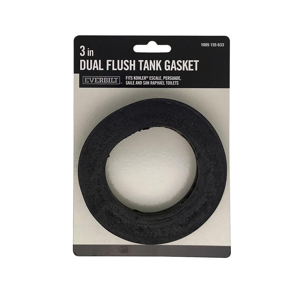 Everbilt 3 in. Dual Flush Tank Gasket Fits Kohler Escale, Persuade, Saile and San Raphael Toilets (2)