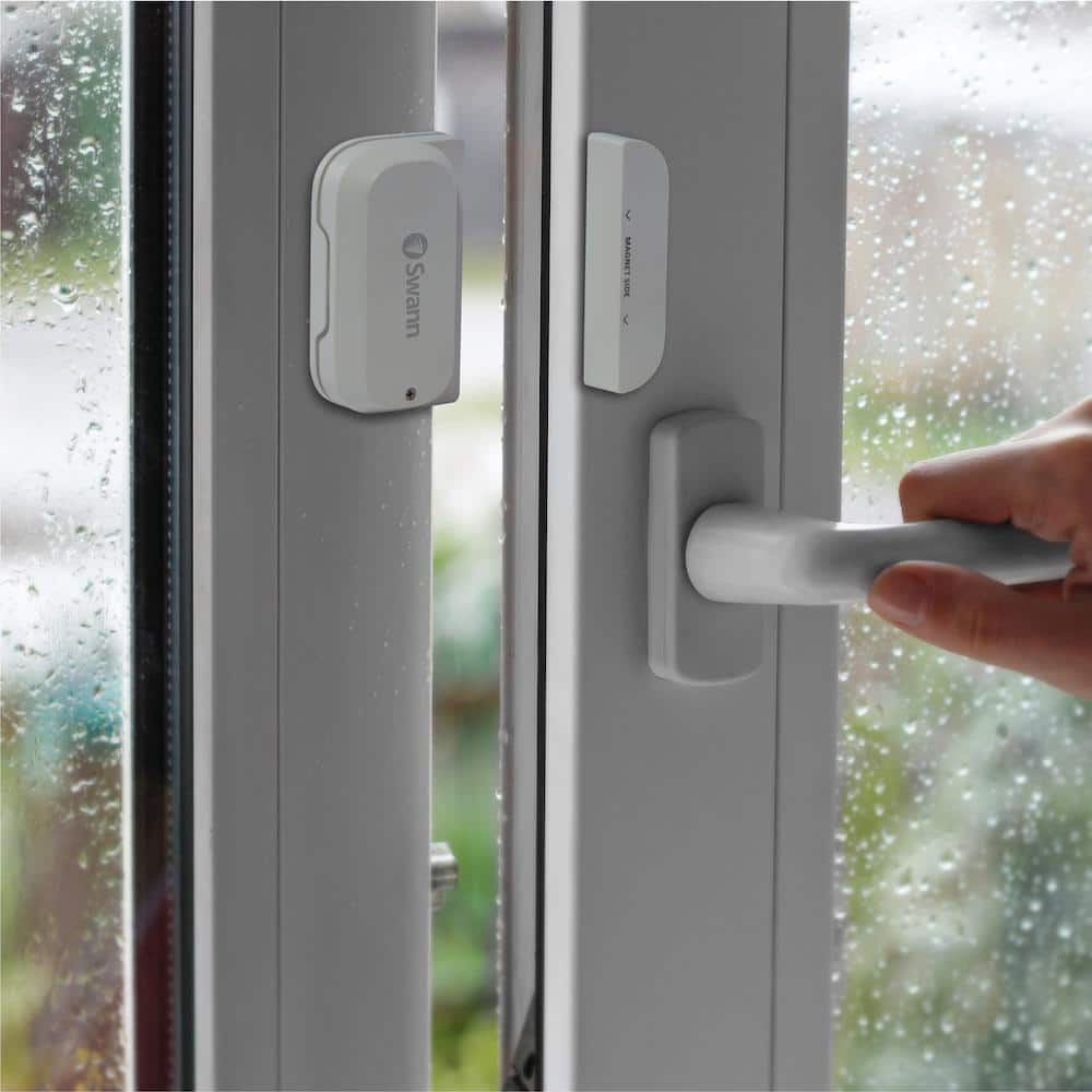Swann Home Alert Wi-Fi Smart Wireless Window Door Sensor Alarm Kit (1-Pack) (3)
