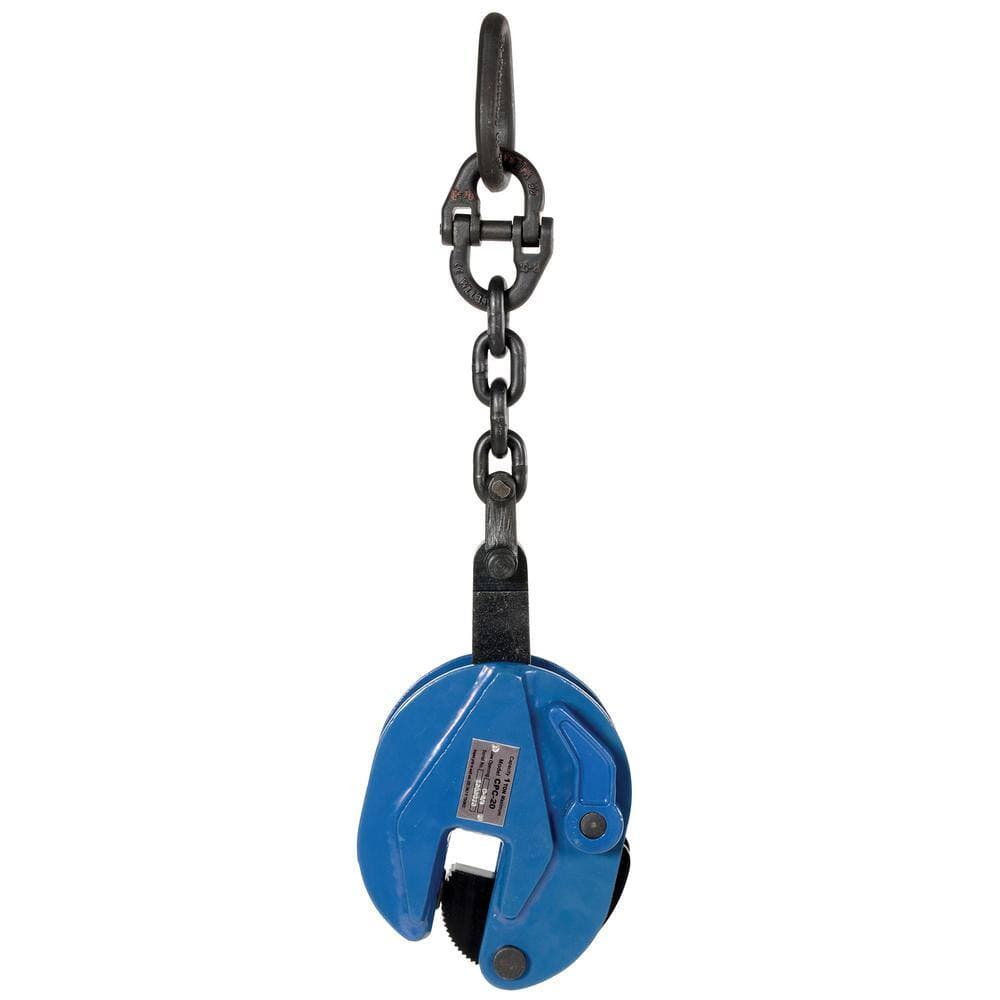 Vestil 2000 lbs. Vertical Plate Clamp with Chain (3)