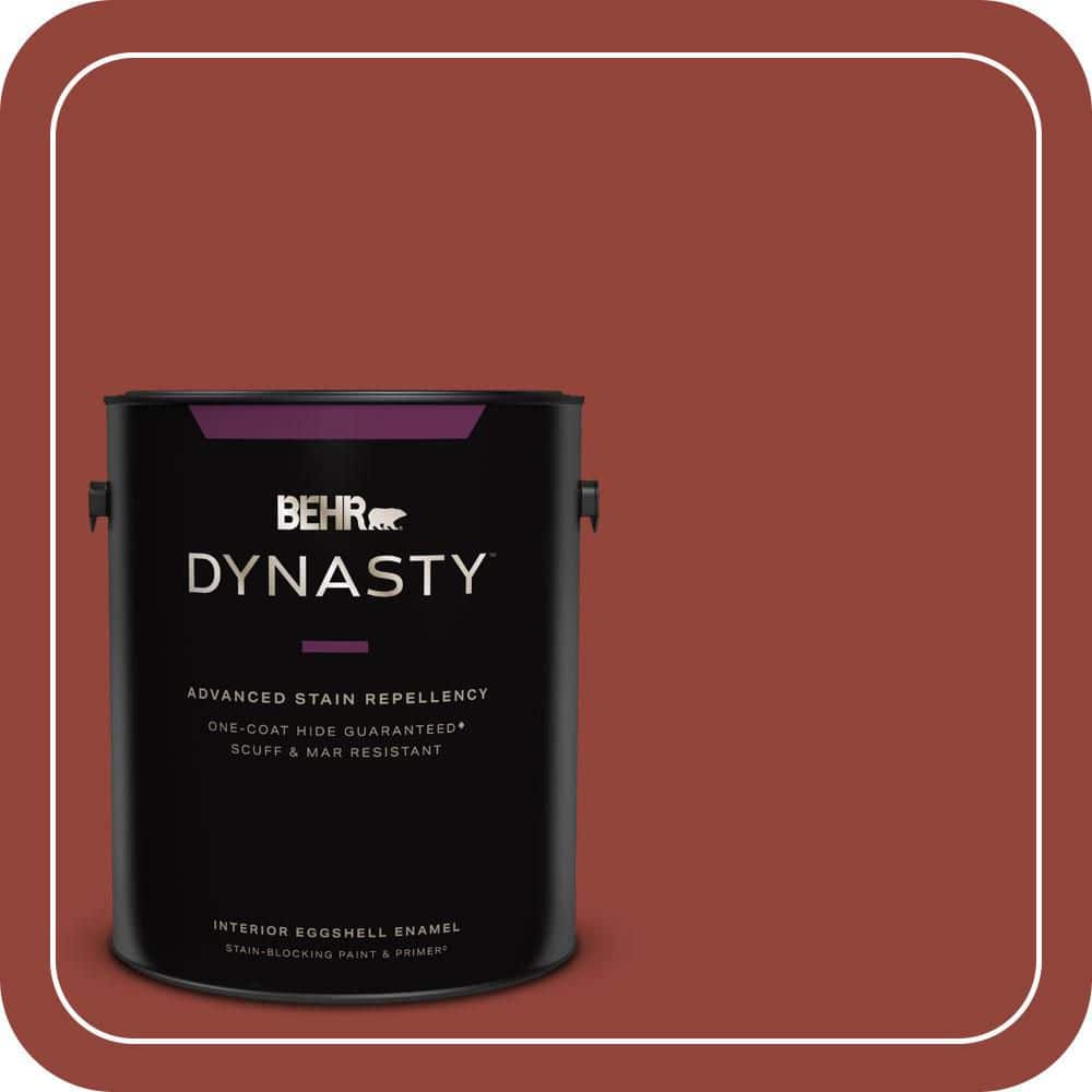 BEHR DYNASTY 1 gal. #PMD-21 Autumn Maple Eggshell Enamel Interior Stain-Blocking Paint & Primer