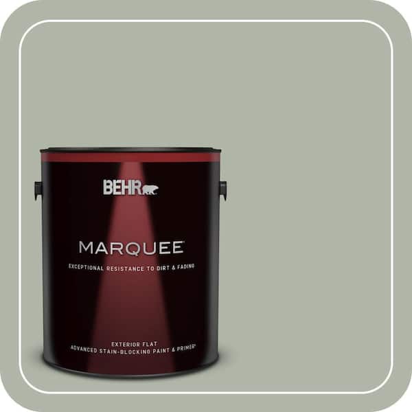 BEHR PREMIUM PLUS #ICC-56 Green Tea Enamel Interior/Exterior Paint & Primer Color Sample (3)