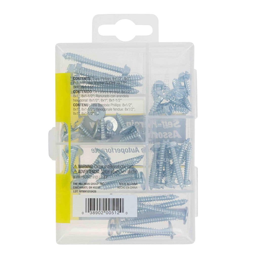 Hillman Lath Screws Assorted Kit (48-Pack) (2)