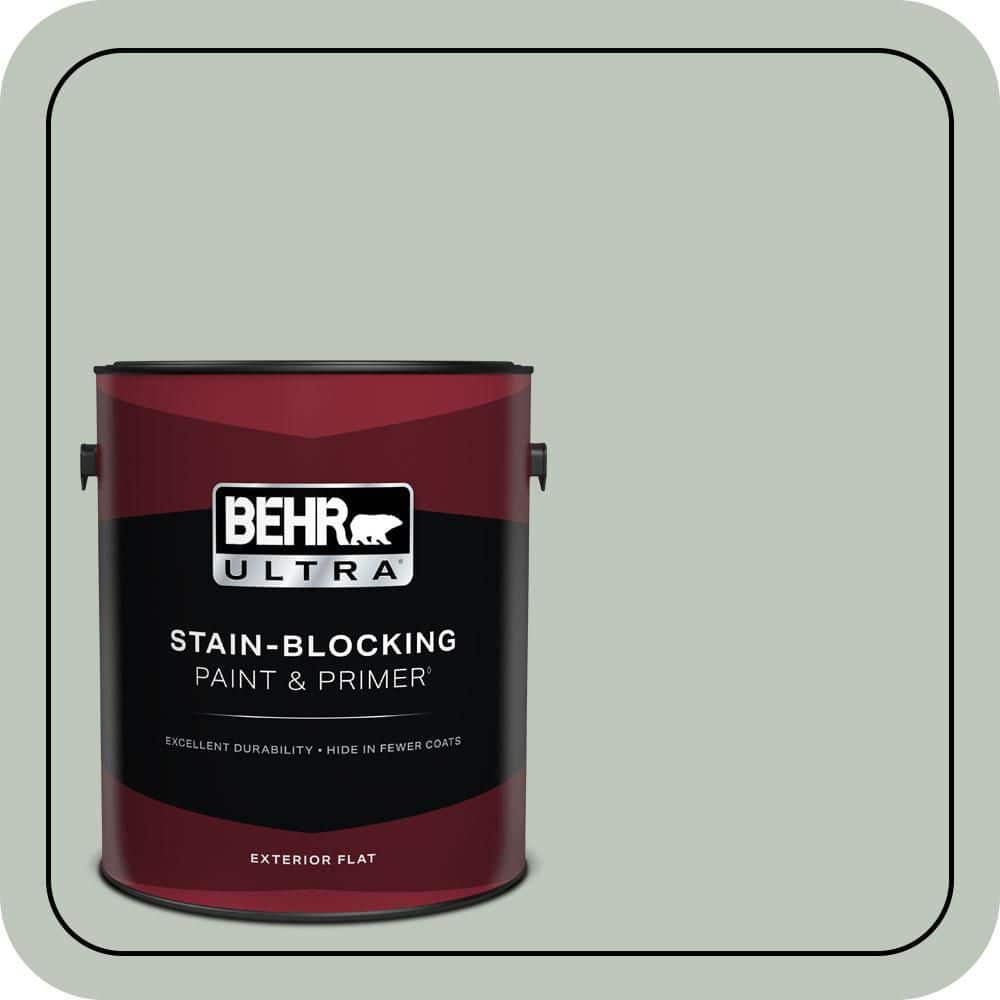 BEHR ULTRA 1 gal. #700E-3 Contemplation Flat Exterior Paint & Primer
