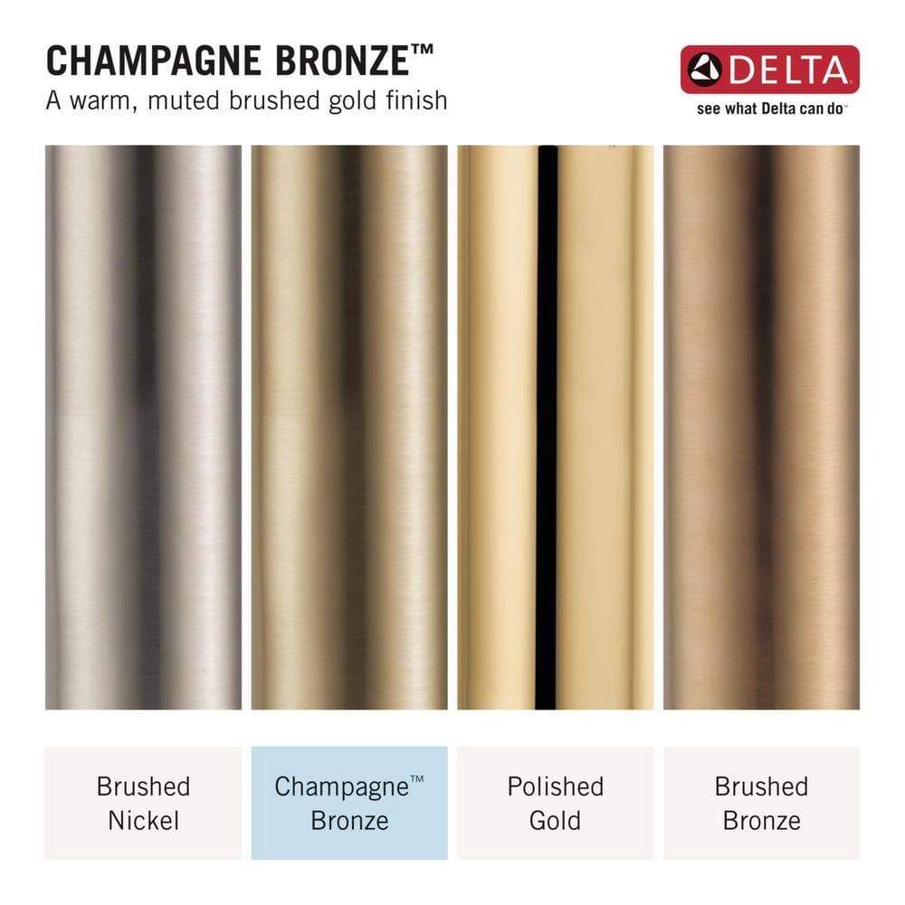 Delta Gold 3 in. Ceiling-Mount Shower Arm and Flange (2)