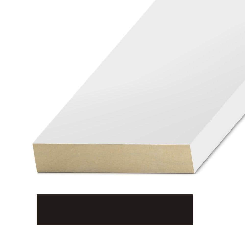 Unbranded 1 in. x 5-1/2 in. MDF 2 R.E. Header Molding (1)