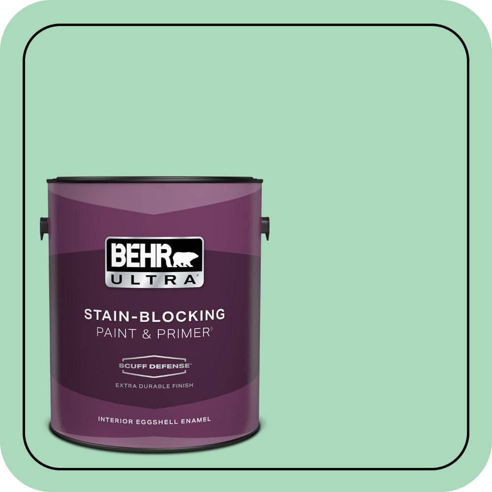 BEHR ULTRA 1 gal. #P410-3 Shanghai Jade Extra Durable Eggshell Enamel Interior Paint & Primer