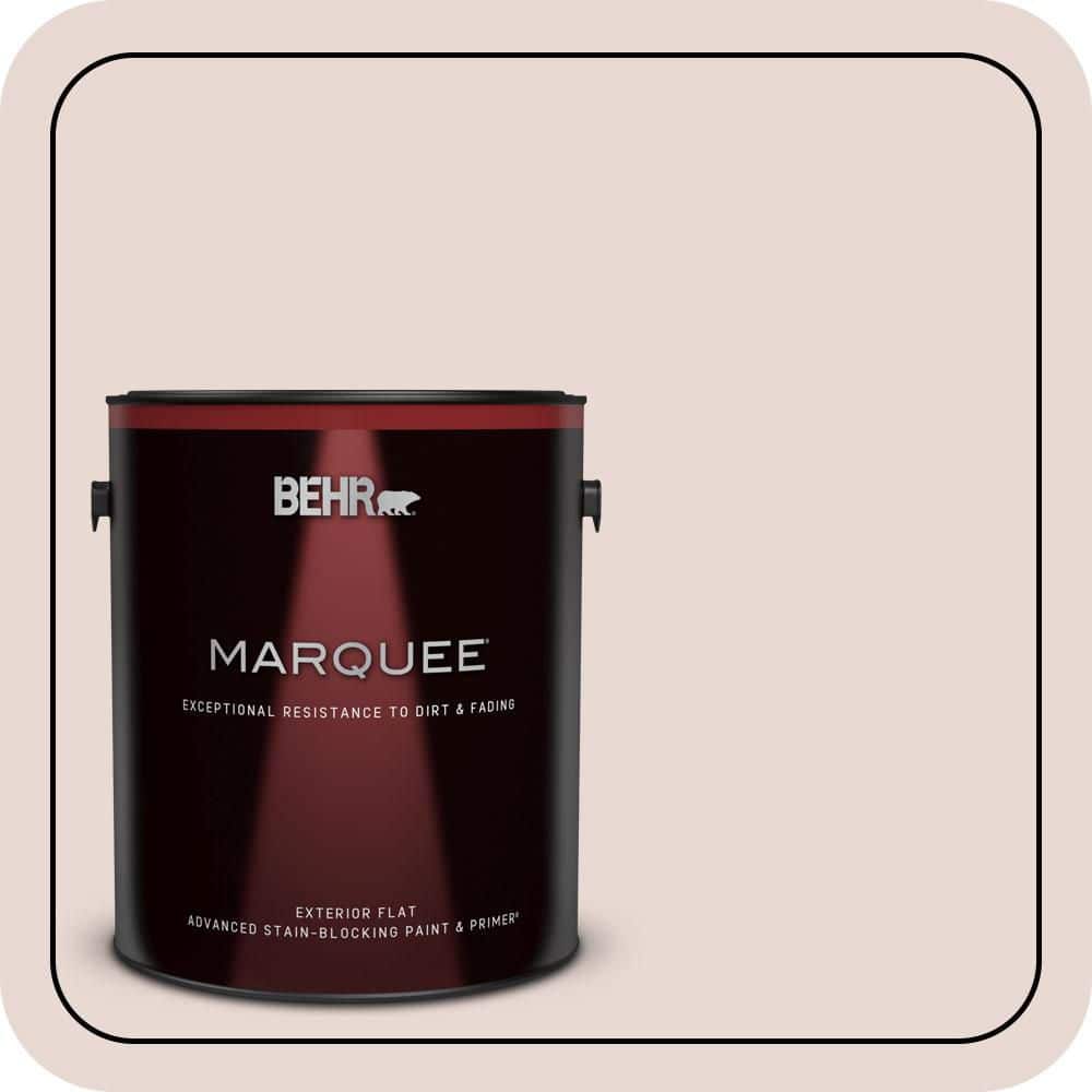BEHR MARQUEE 1 gal. #T13-11 Bees Knees Flat Exterior Paint & Primer