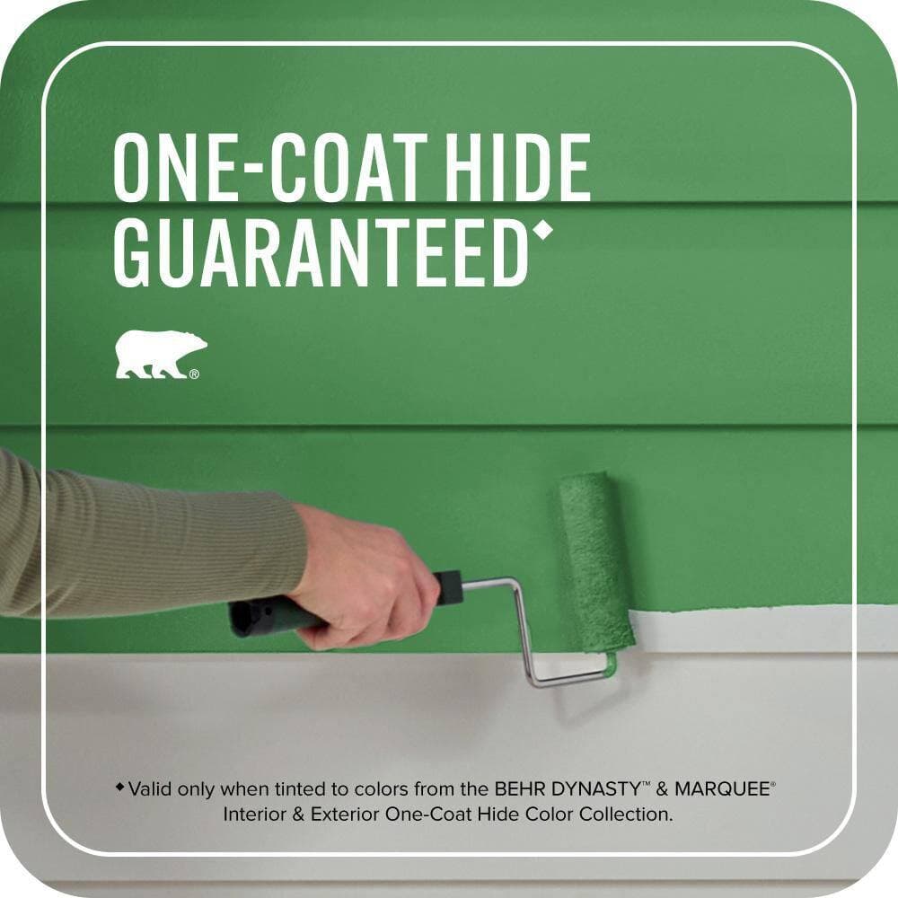 BEHR MARQUEE 5 gal. #MQ4-48 Planet Green Flat Exterior Paint & Primer (3)