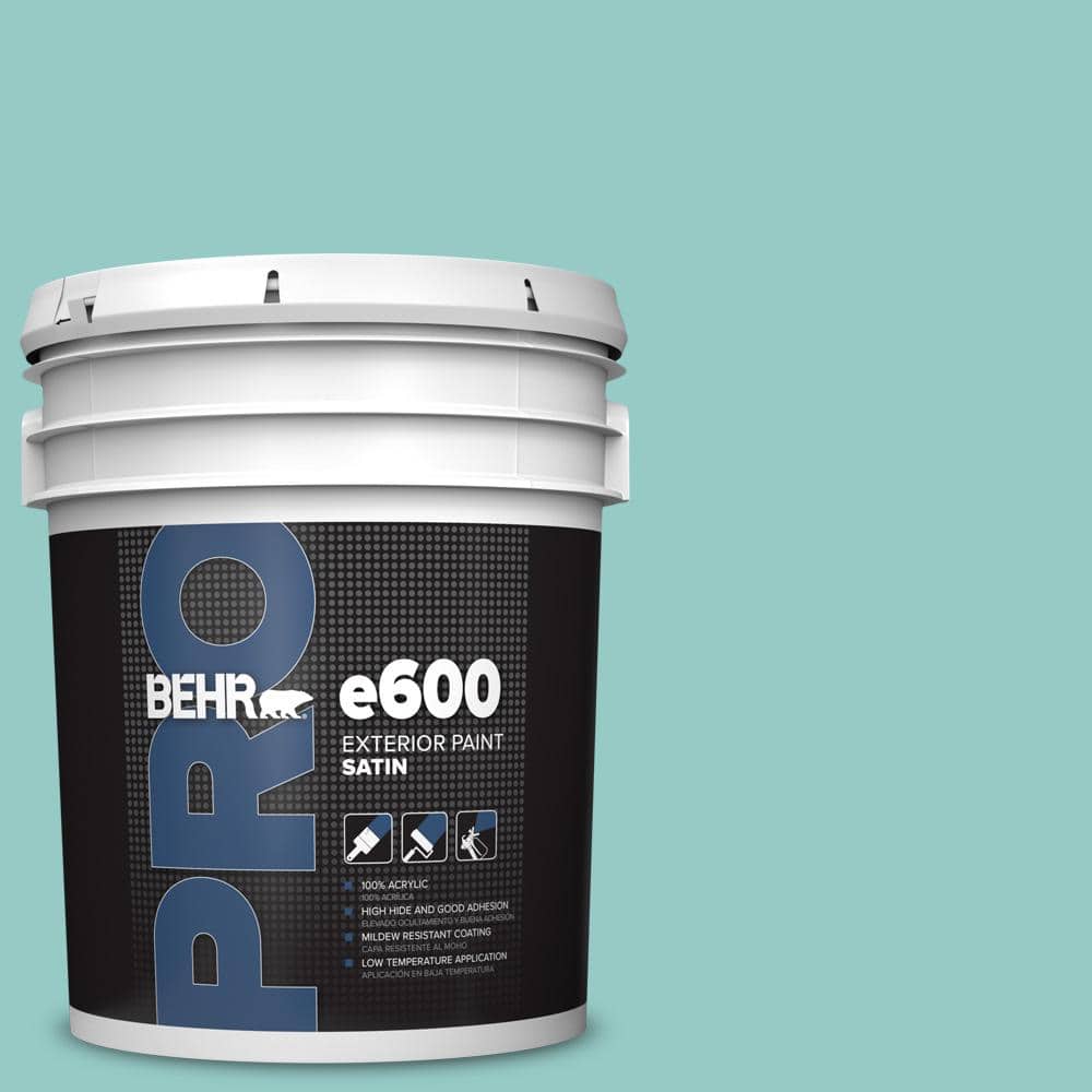 BEHR PRO 5 gal. #500D-4 Jamaica Bay Satin Exterior Paint