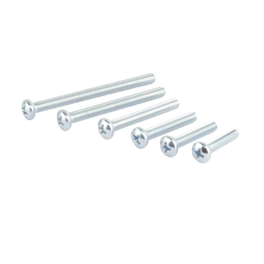 Commercial Electric 8/32 Assorted Round Headed Phillips Screw Kit (120 per Case) (1)