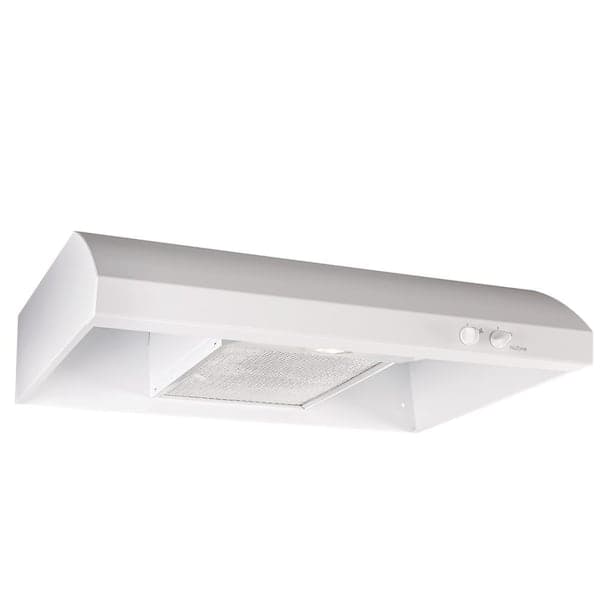 Broan-NuTone AR1 Series 30 in. 270 Max Blower CFM 4-Way Convertible Under-Cabinet Range Hood with Light in White (2)