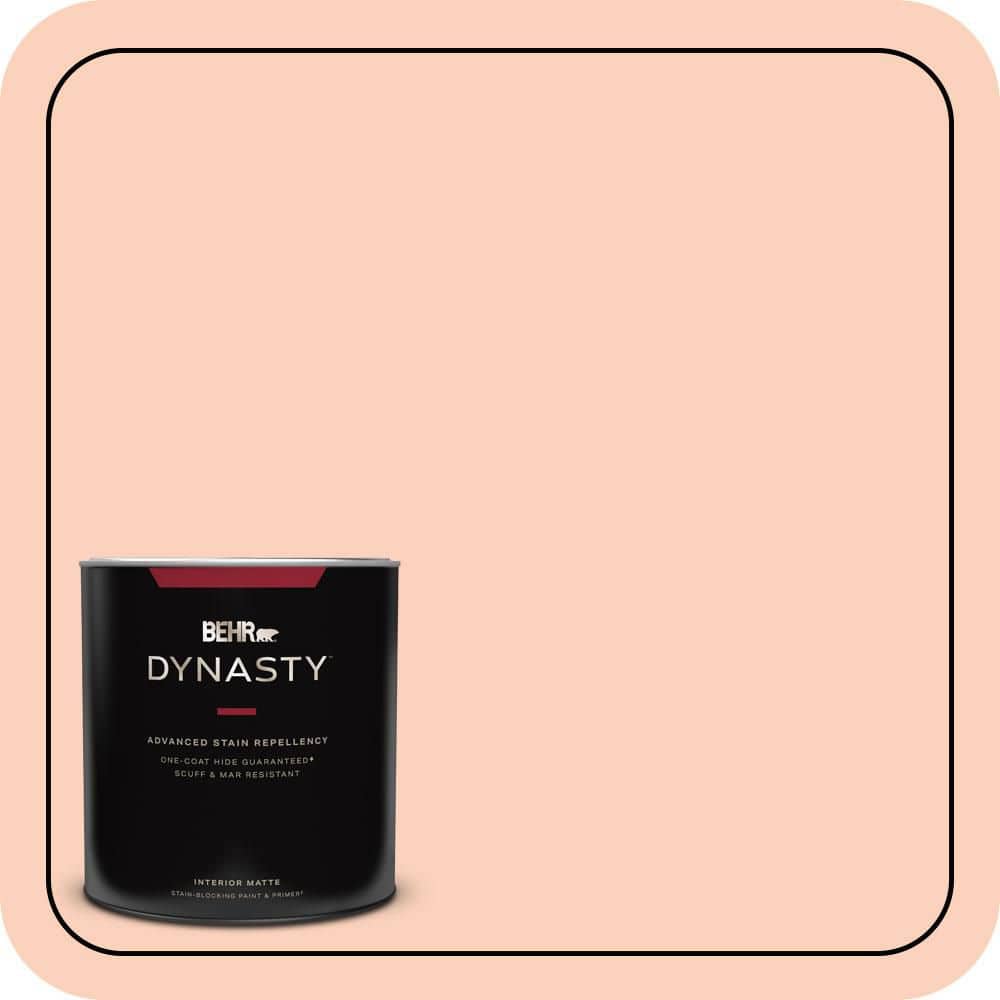 BEHR DYNASTY 1 qt. #P190-2 Fahrenheit Matte Interior Stain-Blocking Paint & Primer
