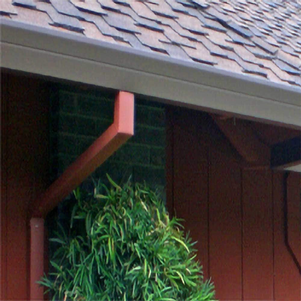 Gibraltar Building Products 1-3/4 in. x 2-3/4 in. Bonderized Steel 75-Degree A-Style Downspout Elbow (4)