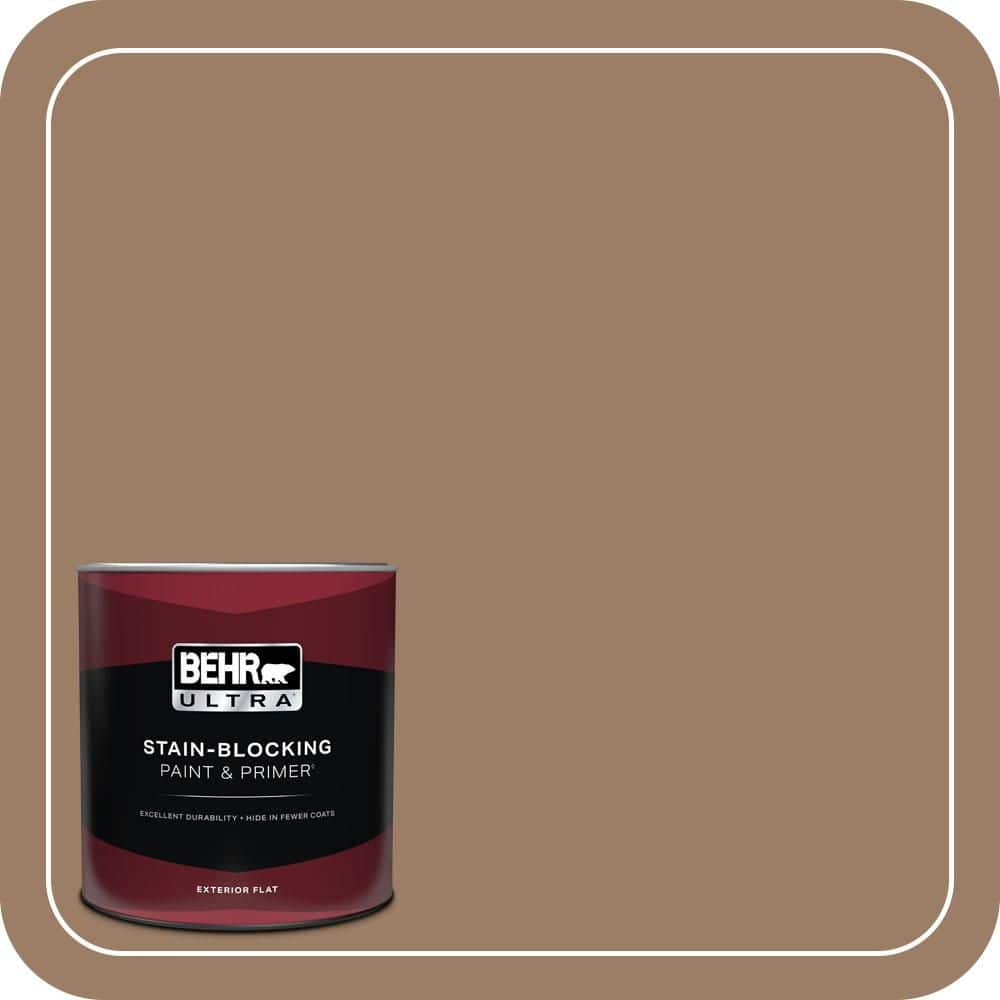 BEHR ULTRA 1 qt. #MQ2-19 Home Sweet Home Flat Exterior Paint & Primer