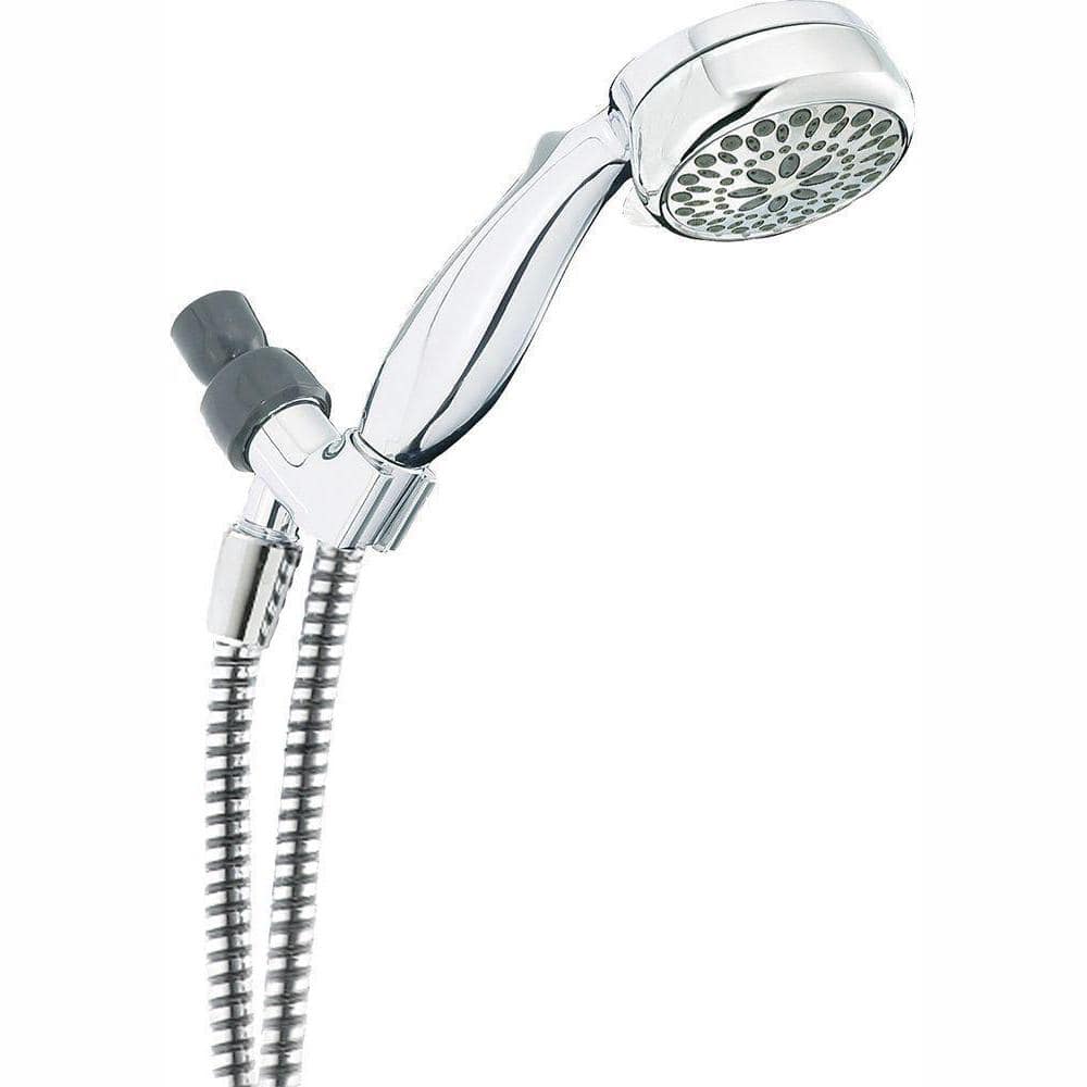 Delta 7-Spray Wall Mount Handheld Shower Head 1.8 GPM in Chrome (2)