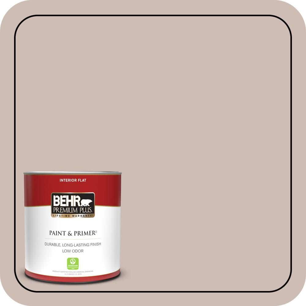 BEHR PREMIUM PLUS #N150-2 Smokey Pink Enamel Low Odor & Primer (1)