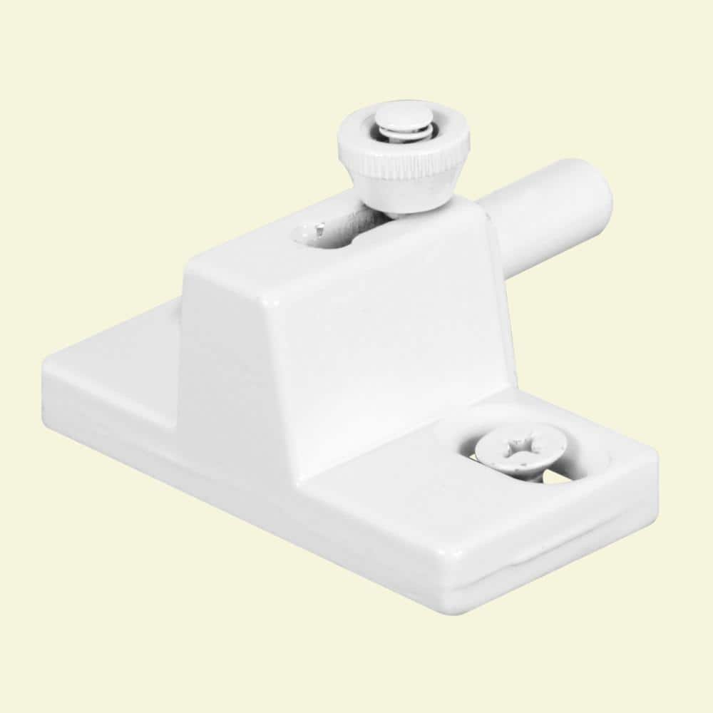 Prime-Line Diecast, White, Anti-Lift Sliding Door Bolt Lock (1)