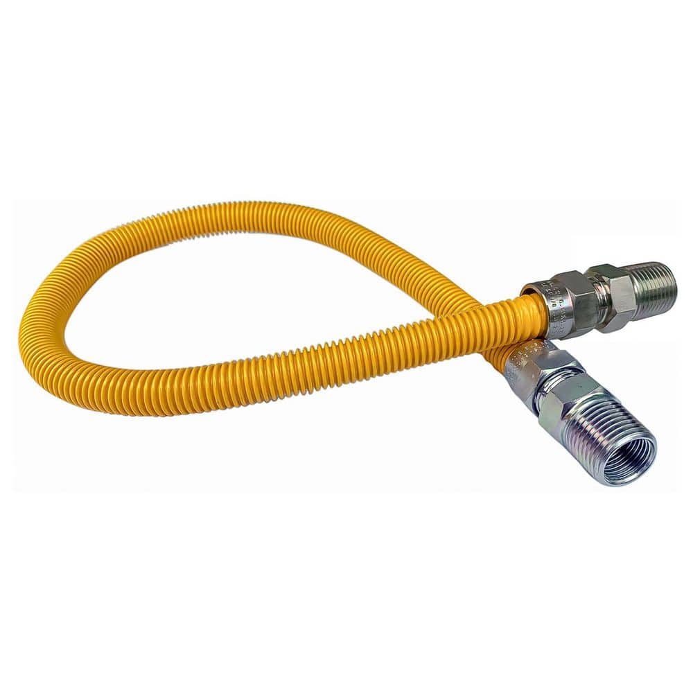 JONES STEPHENS 1/2 in. x 1.667 ft. CSST Stainless Steel Tubing (2)