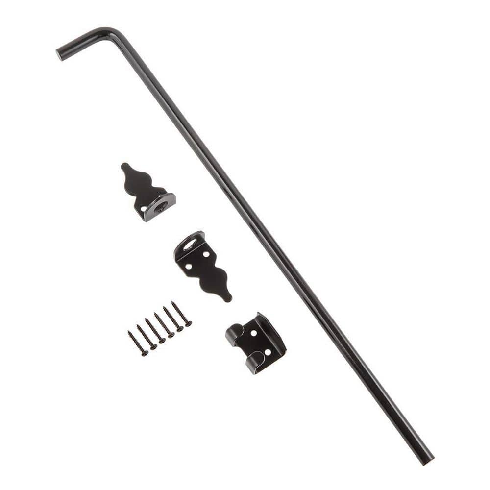 Everbilt 24 in. Black Cane Bolt
