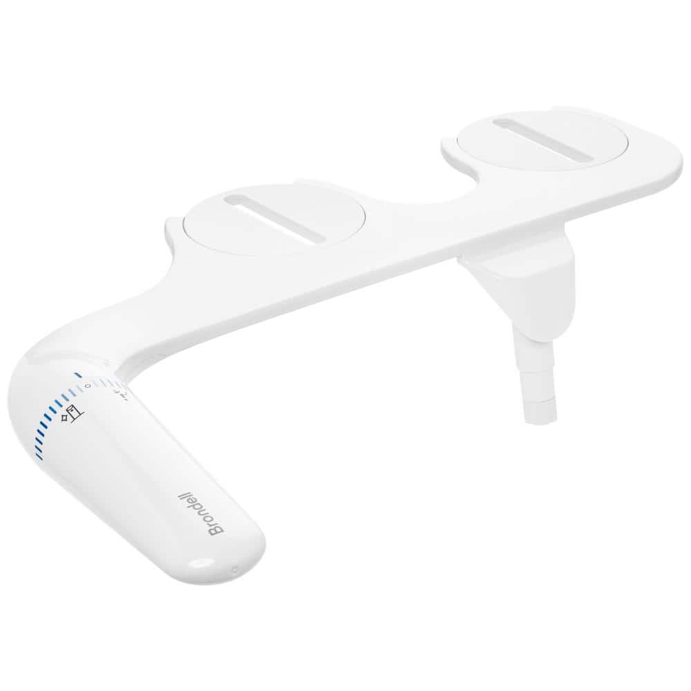 Brondell Simple Spa Attachable Bidet System Bidet Attachment with Ergonomic Controls and Single Nozzle