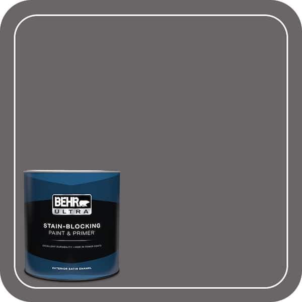BEHR ULTRA 1 qt. #PPU17-19 Arabian Veil Satin Enamel Exterior Paint & Primer (2)