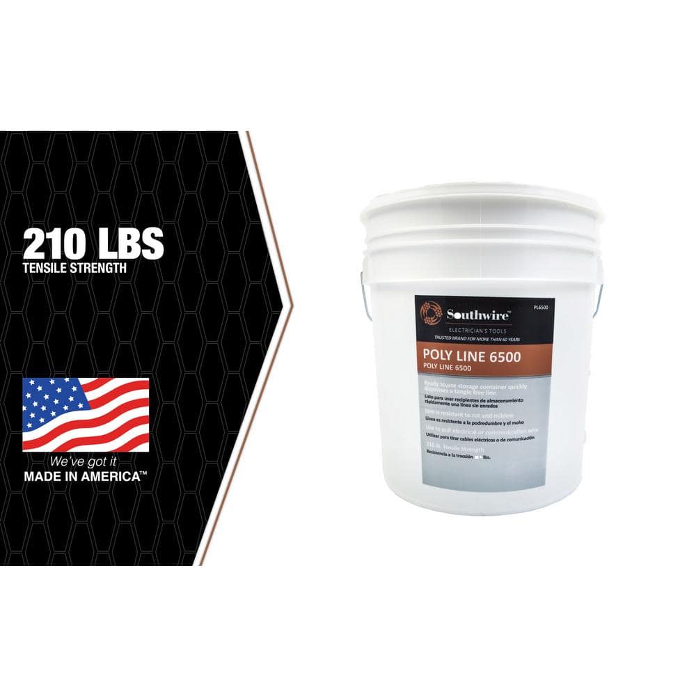 Southwire 6500 ft. 210 lbs. Tensile Strength Poly Line (3)