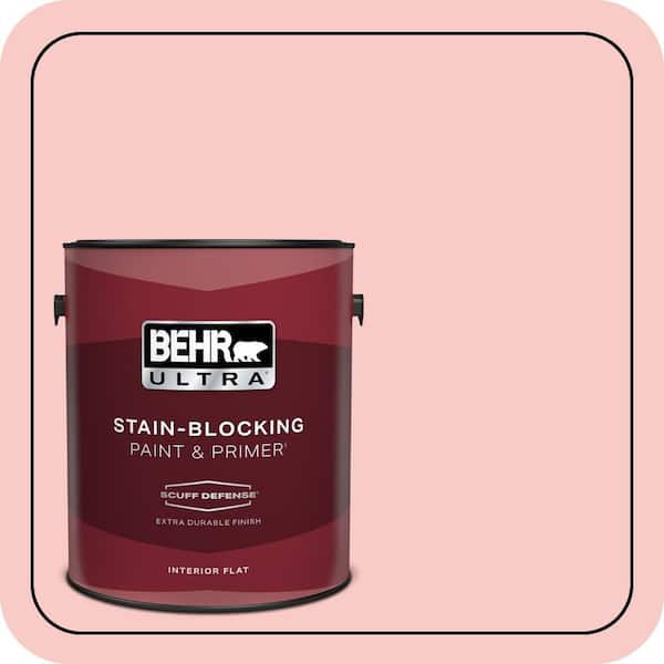 BEHR PREMIUM PLUS #160C-2 Flush Pink Enamel Low Odor & Primer (2)