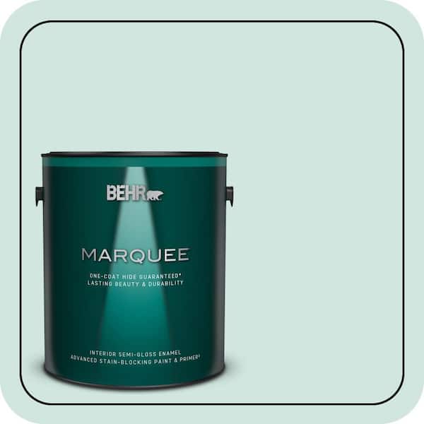 BEHR PREMIUM PLUS #HDC-CT-26A Seaglass Enamel Low Odor & Primer (4)