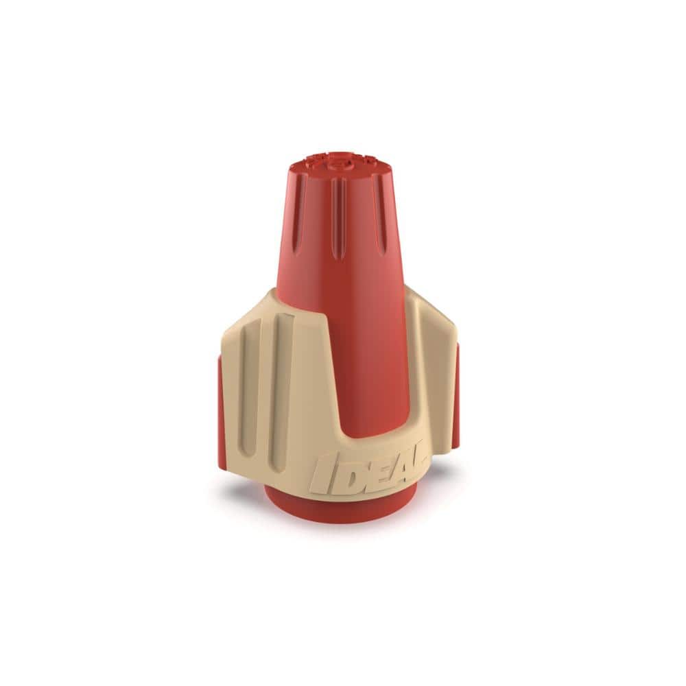 IDEAL Twister PRO Red/Tan Wire Connector, Jar of 250 (1)