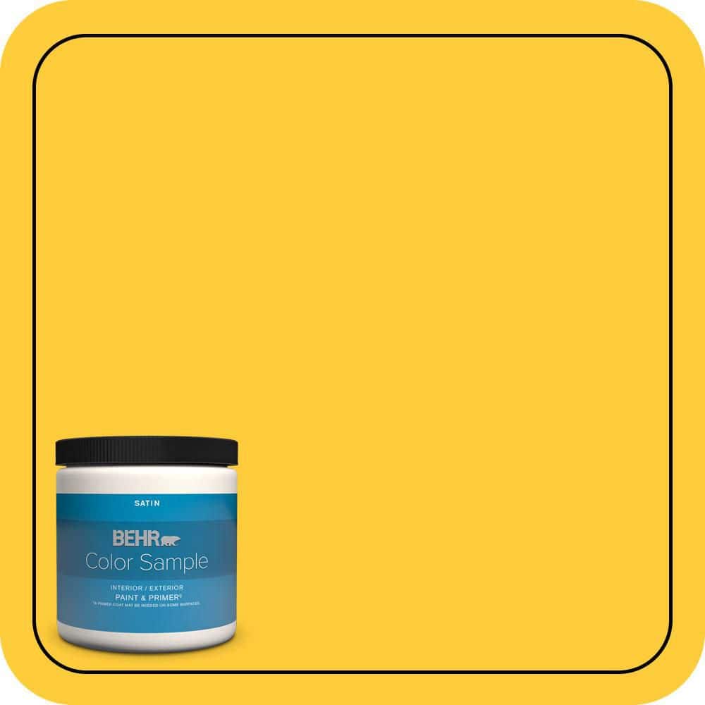 BEHR PREMIUM PLUS #S-G-360 Bright Star Enamel Low Odor & Primer (1)