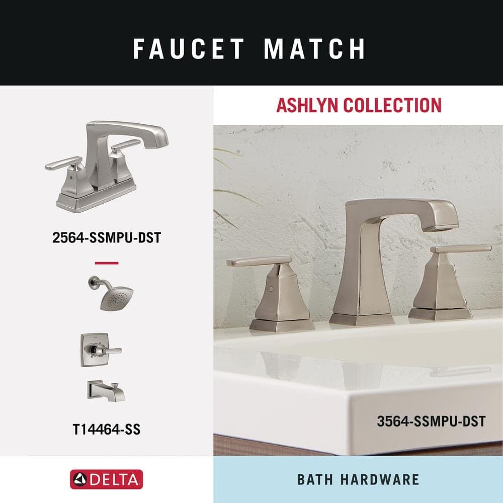 Delta Ashlyn Double Towel Hook Bath Hardware Accessory Steel (3)