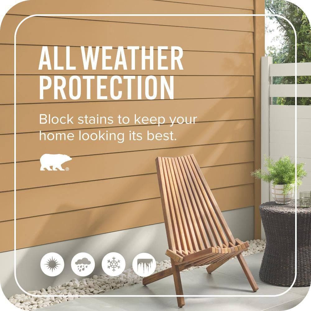 BEHR ULTRA 1 qt. #S290-5 Amber Autumn Semi-Gloss Enamel Exterior Paint & Primer (4)