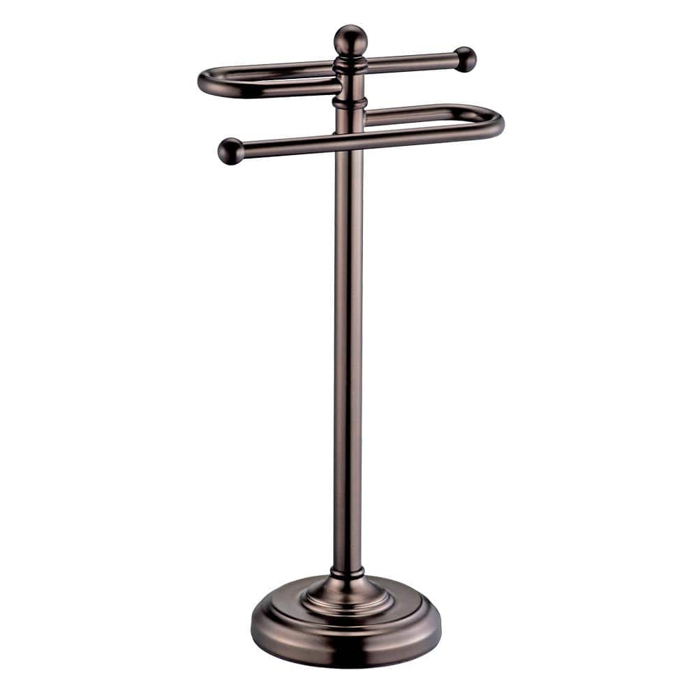 Gatco Countertop S Style Towel Tree in Oil Rubbed Bronze