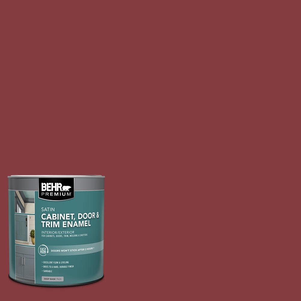 BEHR PREMIUM #M140-7 Enamel Interior/Exterior Cabinet, Door & Trim Paint (1)