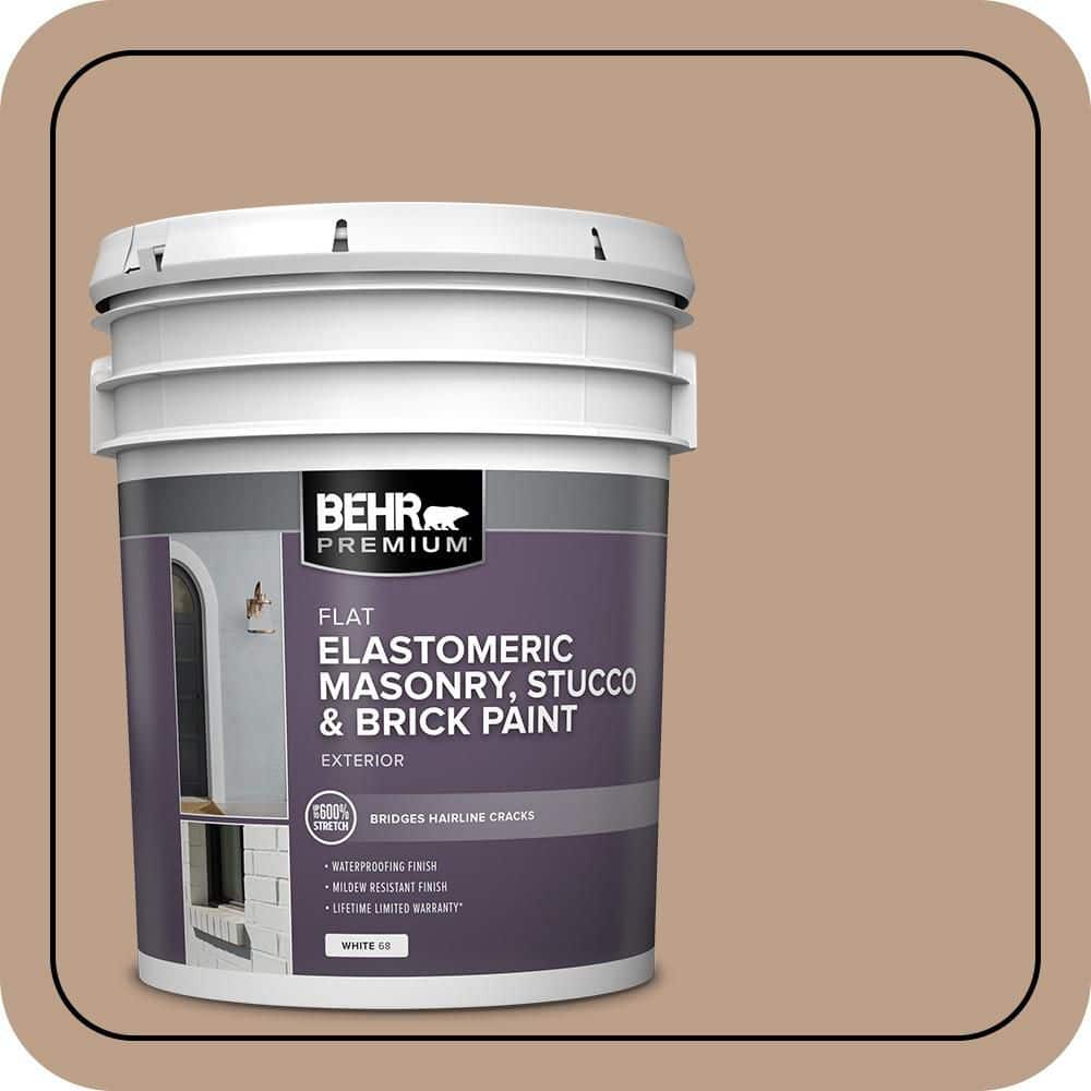 BEHR PREMIUM 5 gal. #N240-4 Sierra Elastomeric Masonry, Stucco and Brick Exterior Paint (1)