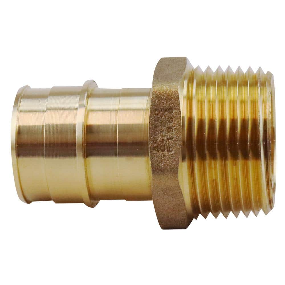 Apollo 1 in. Brass PEX-A Expansion Barb x 1 in. MNPT Male Adapter (1)