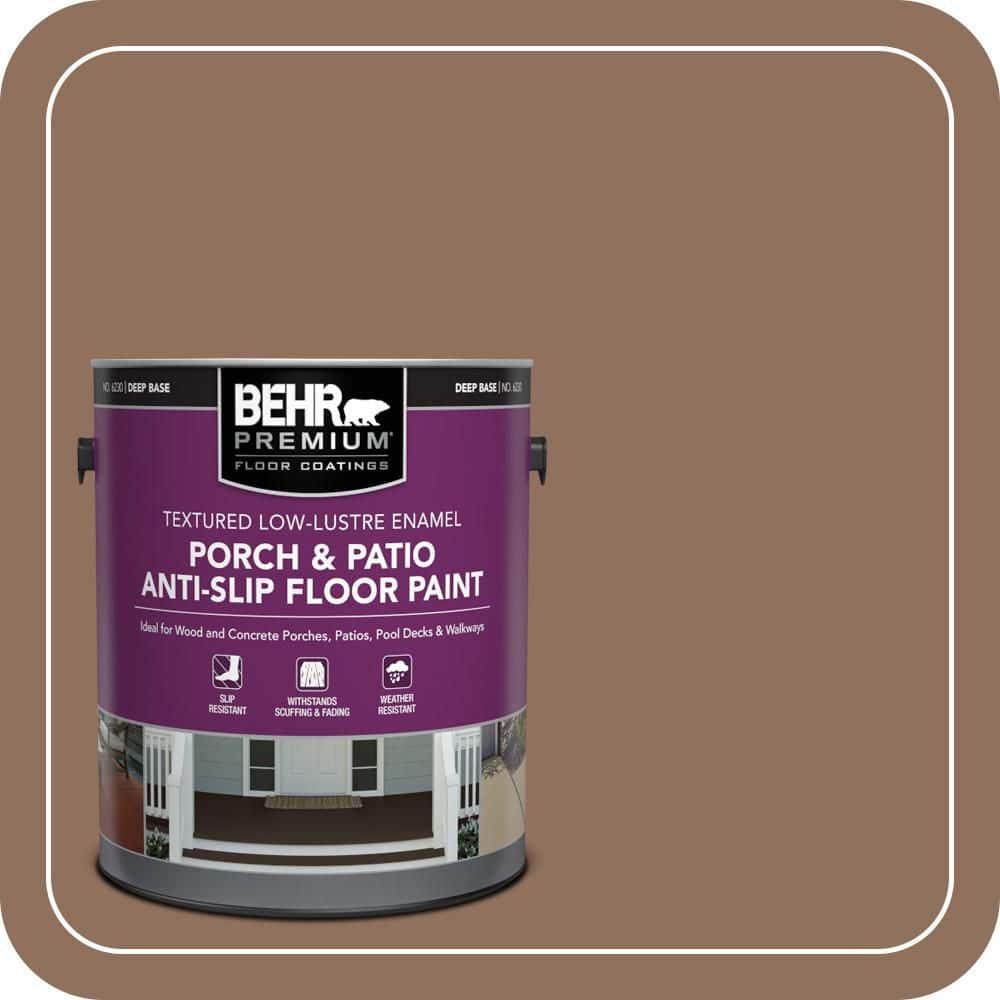 BEHR PREMIUM #N240-6 Textured Low-Lustre Enamel Interior/Exterior Porch and Patio Anti-Slip Floor Paint (1)