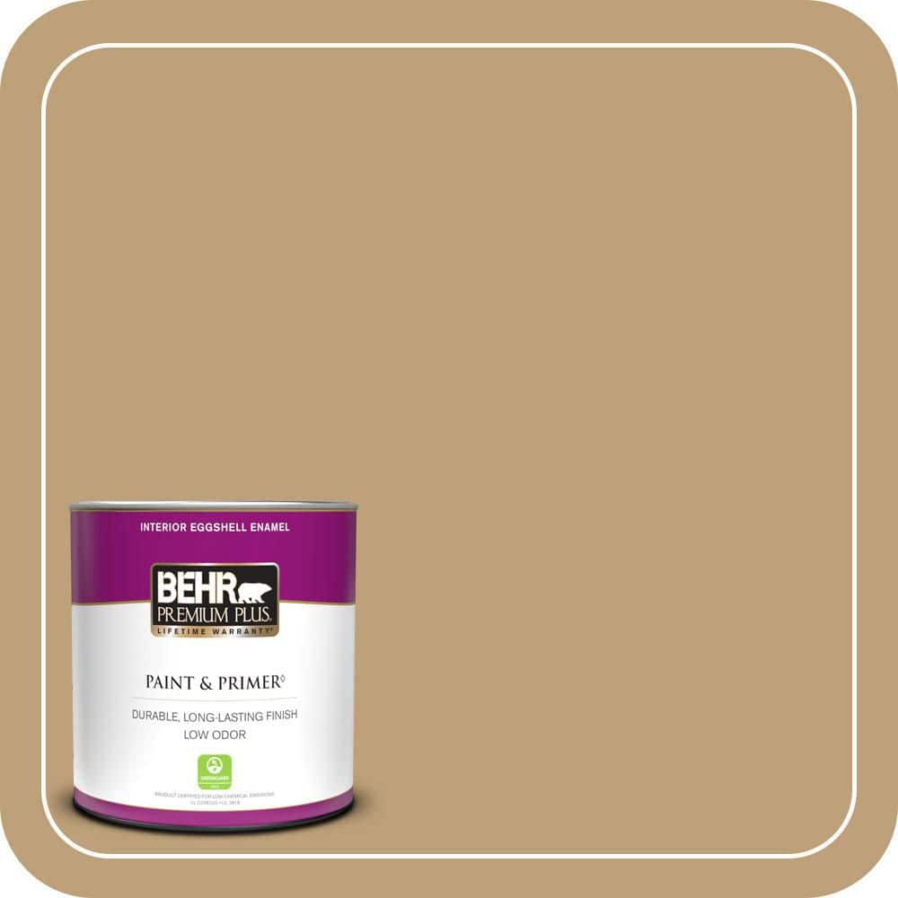 BEHR PREMIUM PLUS #PMD-50 Winter Wheat Enamel & Primer Color Sample