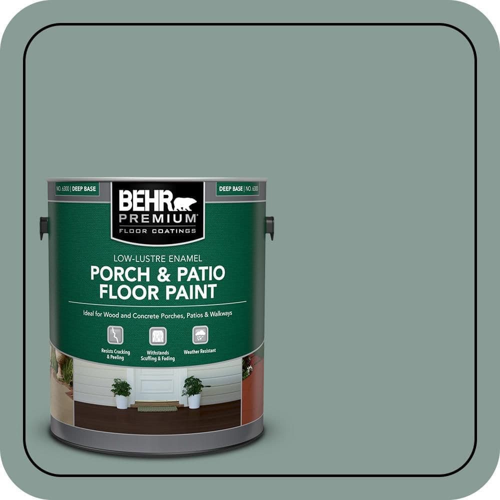 BEHR PREMIUM #490F-5 Textured Low-Lustre Enamel Interior/Exterior Porch and Patio Anti-Slip Floor Paint (1)