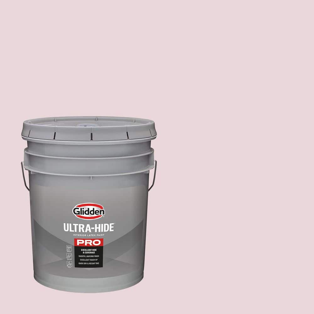 Glidden Ultra-Hide 1 gal. PPG18-18 Rose Blush Eggshell Interior Paint