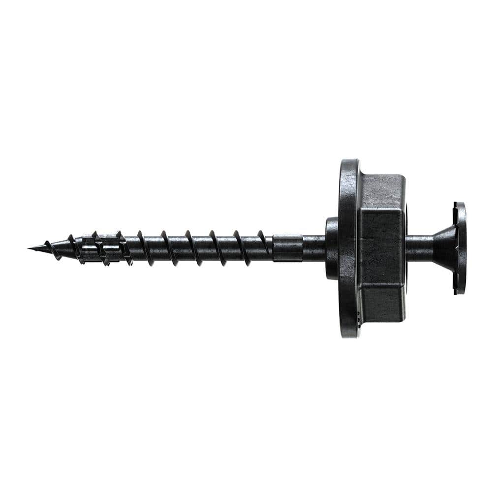 Simpson Strong-Tie Outdoor Accents 0.220 in. x 3-1/2 in. T40 6-Lobe, Low Profile Head, Black Structural Wood Screw (50-Pack) (4)