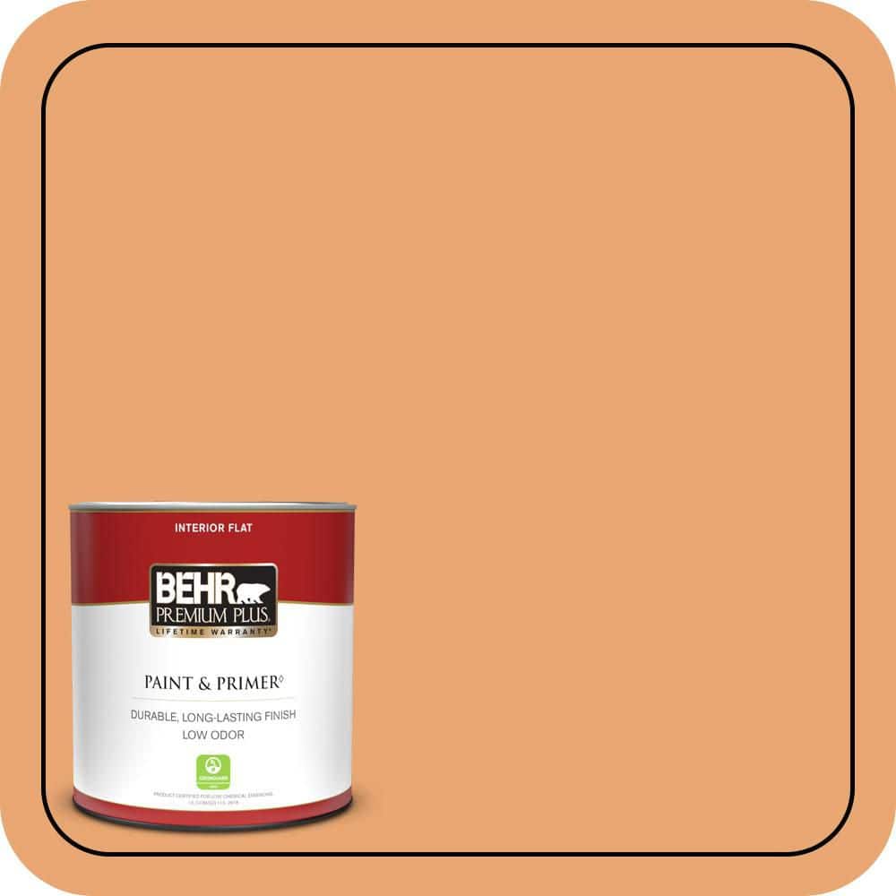 BEHR PREMIUM PLUS #M230-5 Sweet Curry Enamel Low Odor & Primer (1)