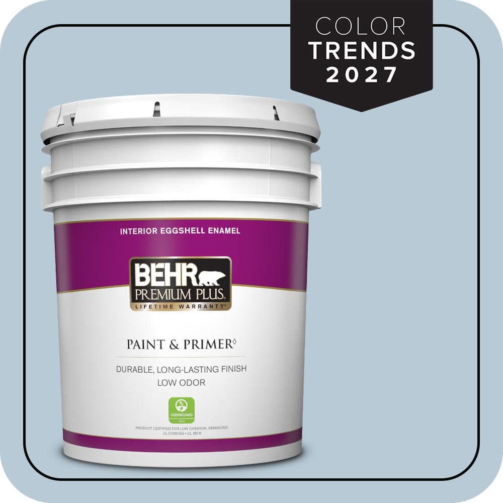 BEHR PREMIUM PLUS #PPU14-15 Denim Light Enamel & Primer Color Sample (3)