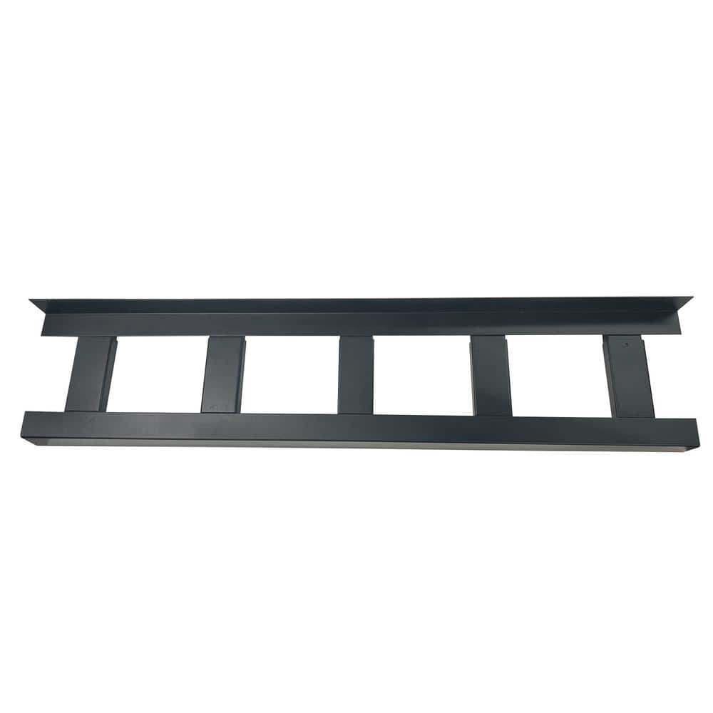 FORTRESS 48 in. Evolution Steel Black Deck Stair Framing Adjustable Stair Tray (1)