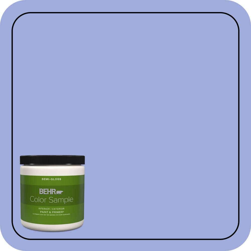 BEHR PREMIUM PLUS #P540-4 Lavender Sky Enamel Low Odor & Primer (1)