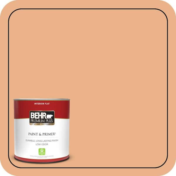 BEHR PREMIUM PLUS #M220-4 Trick or Treat Enamel Low Odor & Primer (4)