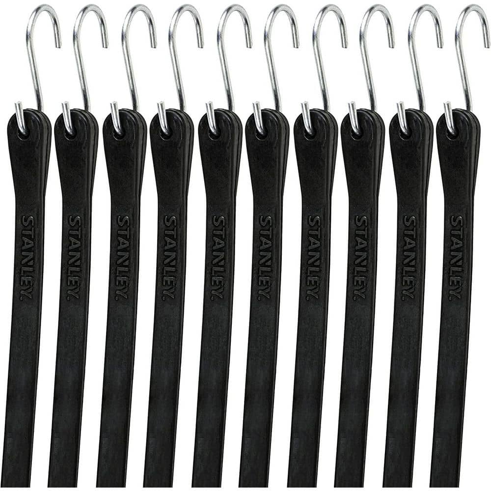 Stanley 15 in. Rubber Tarp Straps (10-Pack)